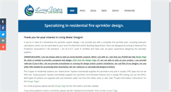 Desktop Screenshot of livingwaterdesigns.net